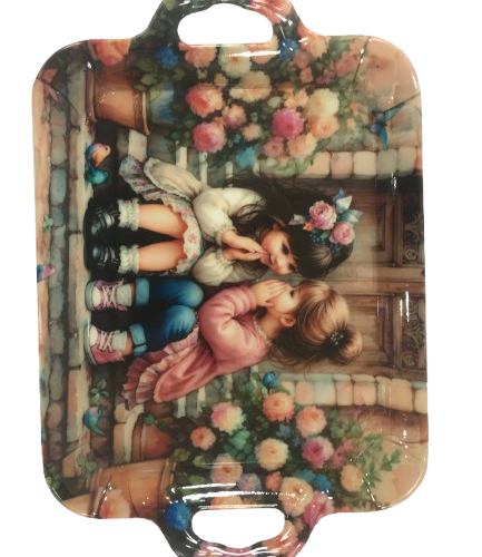 سینی پذیرایی ملامین در مدل های گوناکون بازار صالح آباد تهران