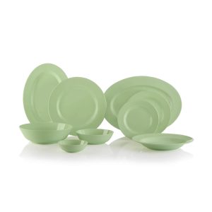 ظروف ملامین رنگی نشکن و فله ای(سبز)